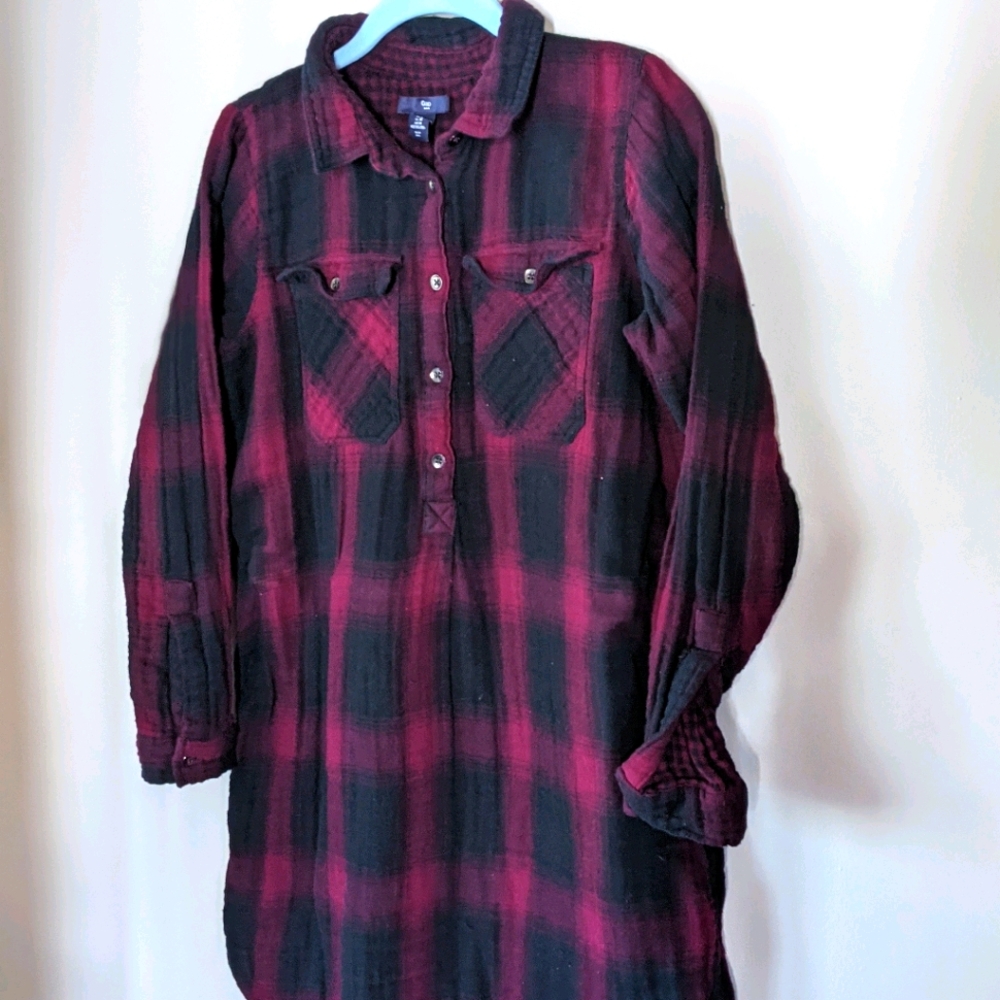 Gap Plaid Dress